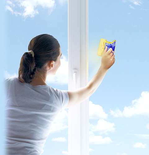 Glass Wiper - магнитная щетка для мытья окон с двух сторон